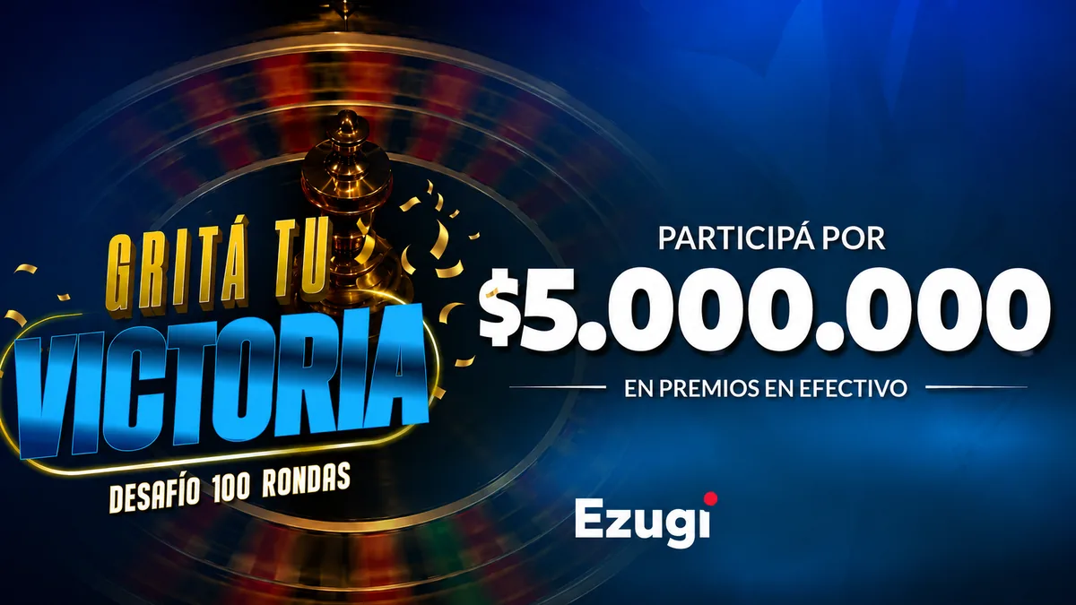 Gritá tu Victoria: Desafío 100 Rondas por $5.000.000 en Casino Buenos Aires